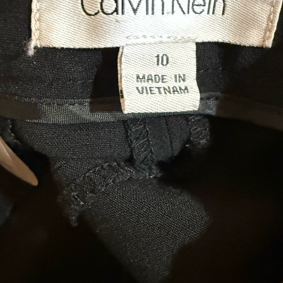 Calvin Klein Black Ankle Pants - Picture 2 of 4